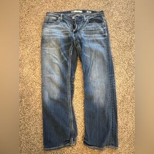 Men’s BKE Derek boot cut  jeans, excellent condition, size 34 short